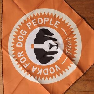 Tito's dog bandana